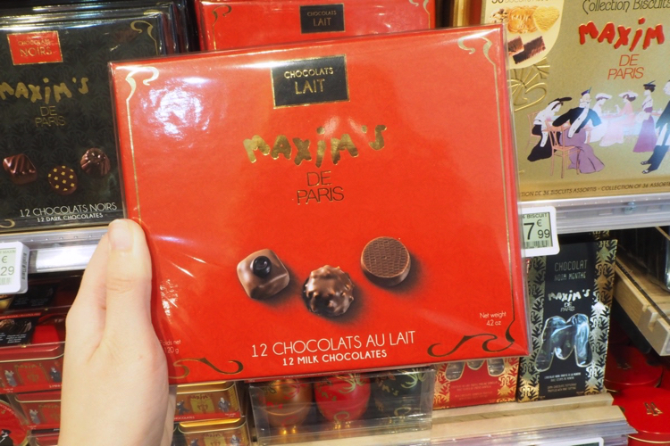 マキシム・ド・パリのチョコレート
